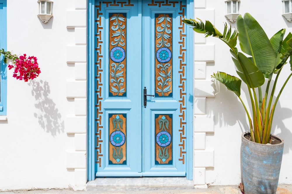 Colorful,Old,Datca,Streets,In,The,Summer,Season,Photo,,Datca
