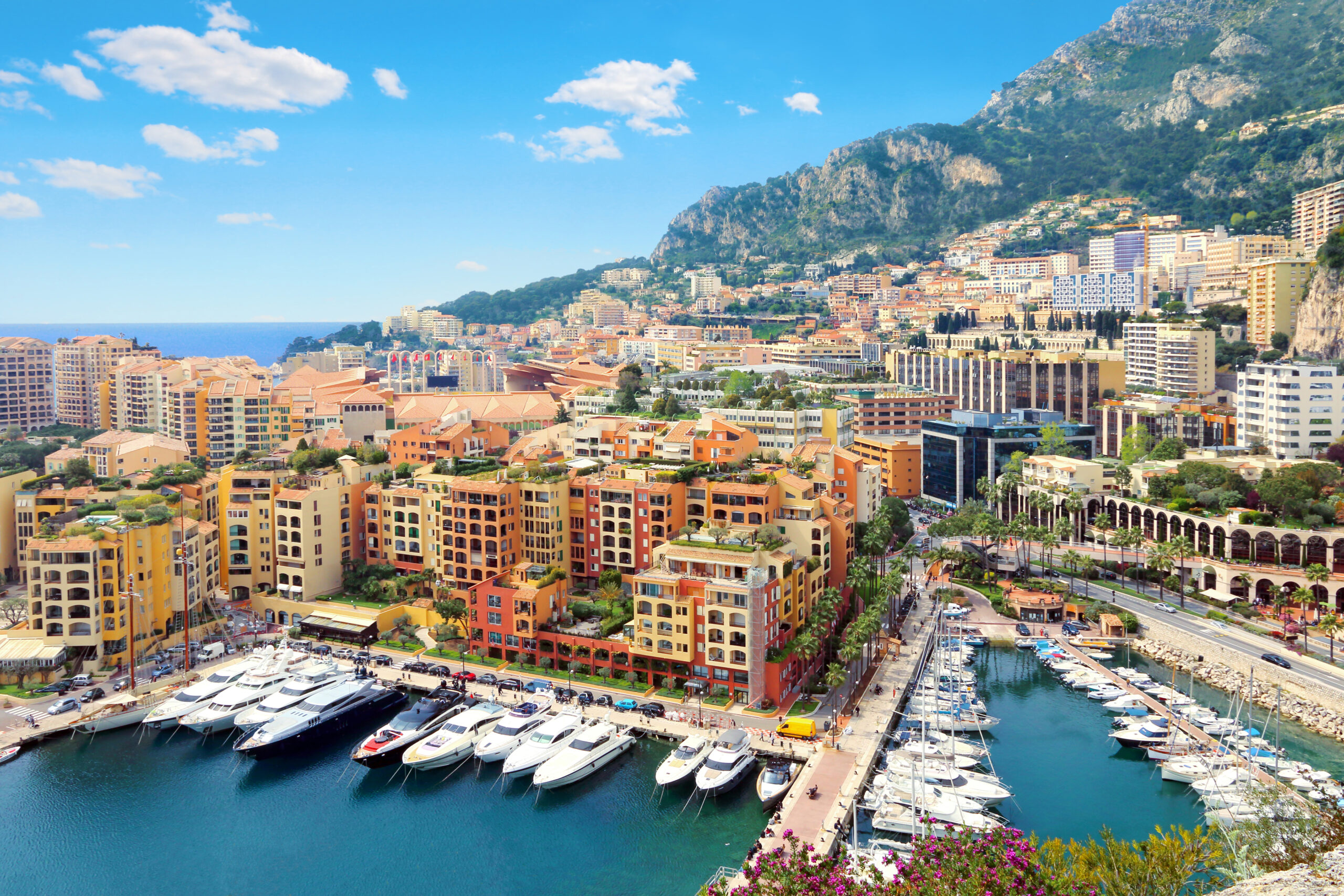 Cap,D,’ail,And,The,District,Of,Fontvieille,In,Monaco.
