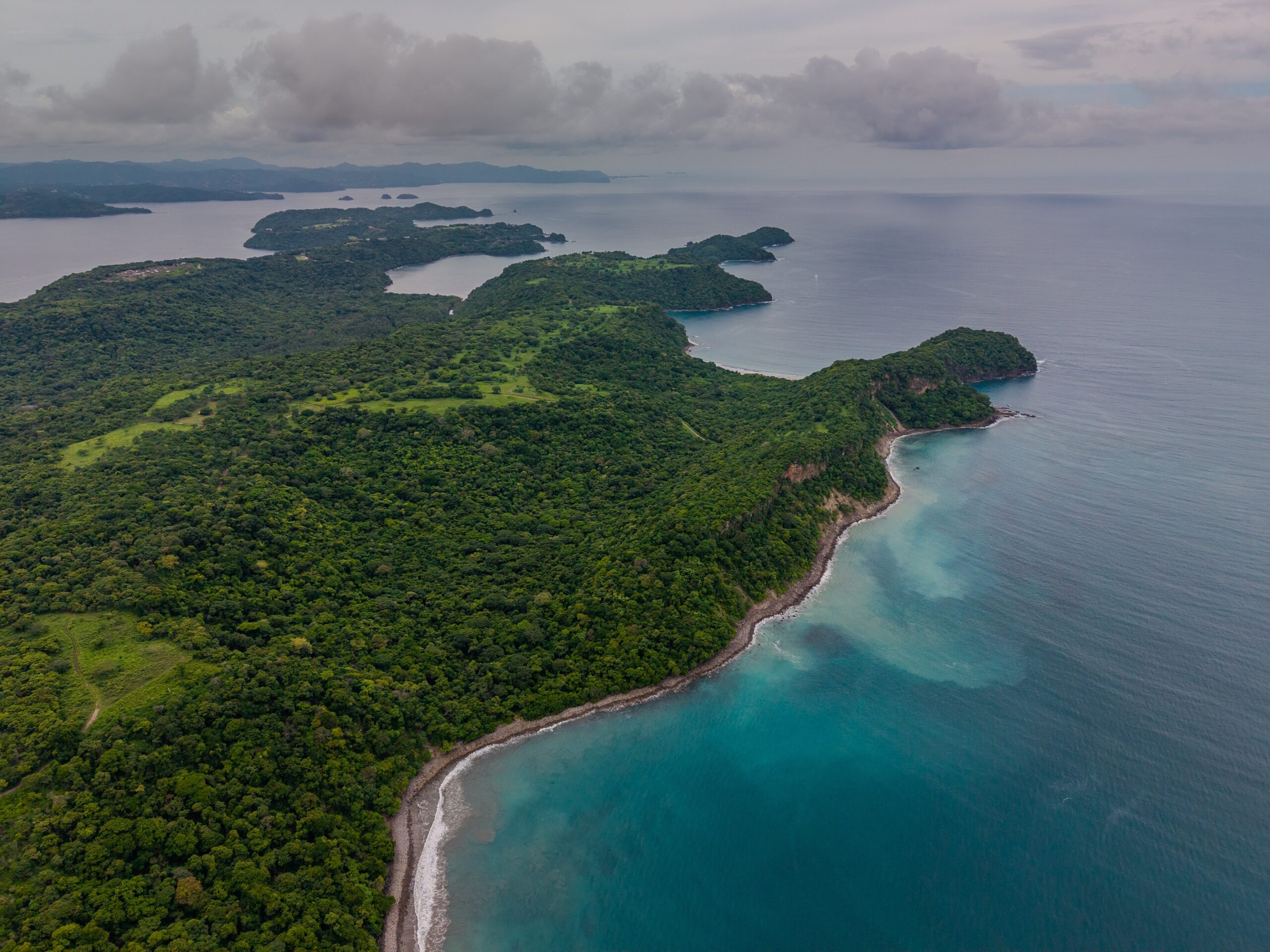 Stunning,Aerial,View,Of,Playa,Cabuyal,,Costa,Rica,,A