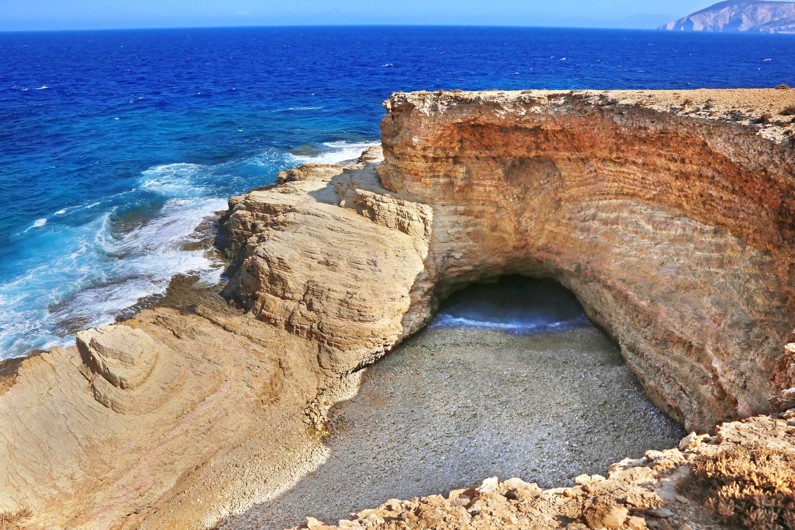 The,Famous,Gala,Beach,At,Ano,Koufonisi,Island,Greece,