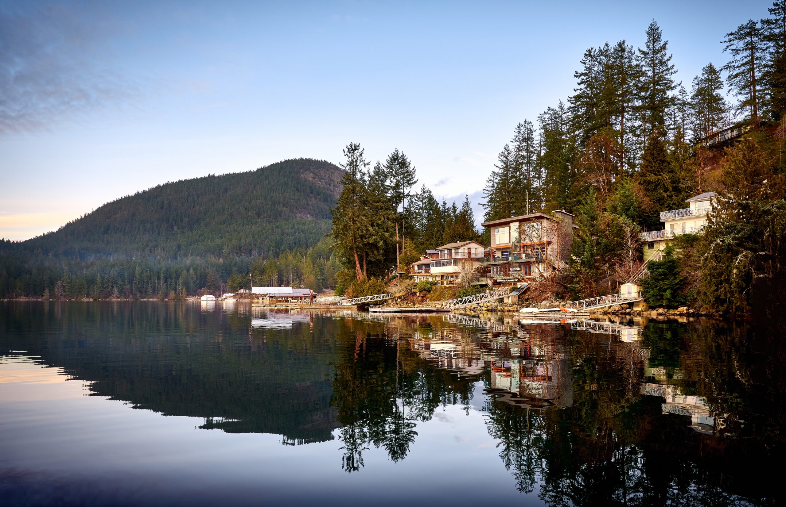 Madeira,Park,At,Sunset.,Pender,Harbor.,Sunshine,Coast,,British,Columbia,