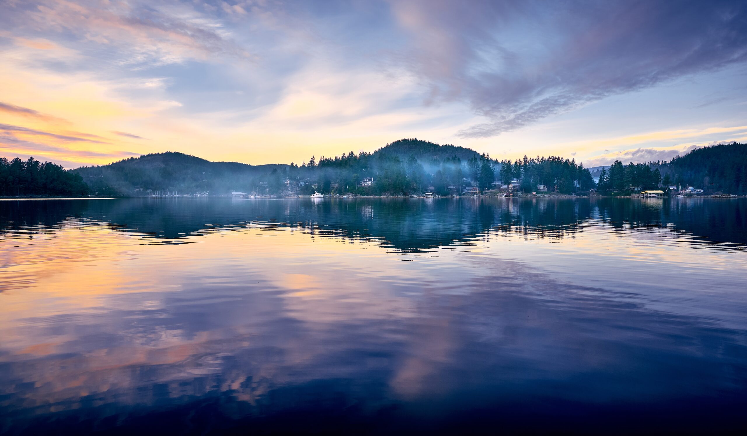 Madeira,Park,At,Sunset.,Pender,Harbor.,Sunshine,Coast,,British,Columbia,