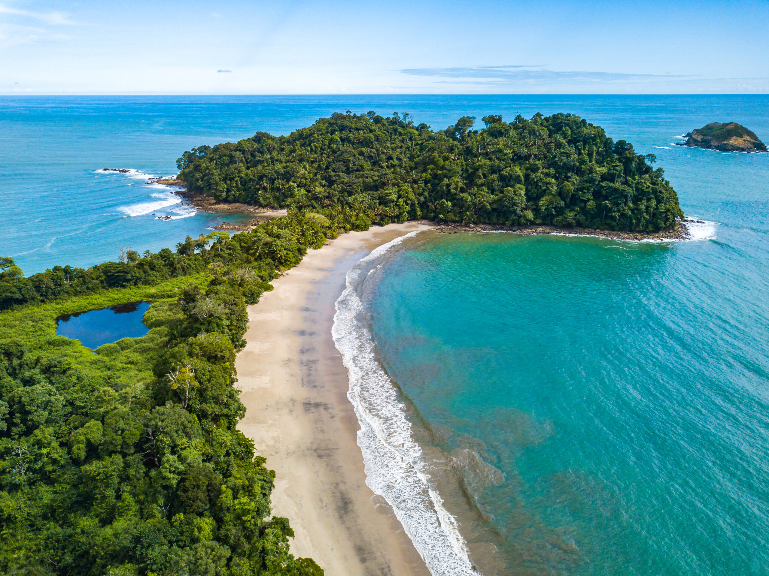 Manuel,Antonio,National,Park,-,Aerial,Drone,View,Of,Manuel