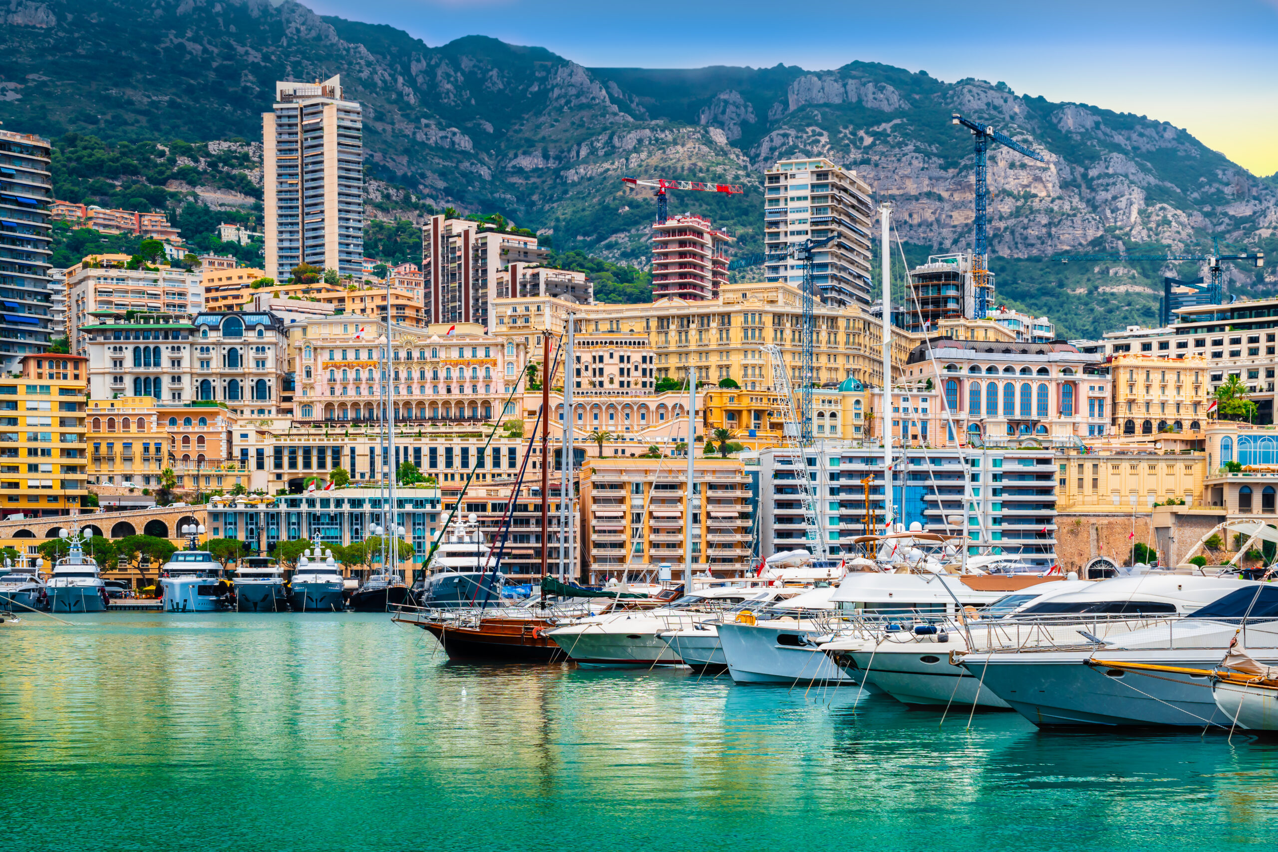 Luxury,Yachts,And,Apartments,In,Harbour,Of,Monaco,,Cote,D’azur.