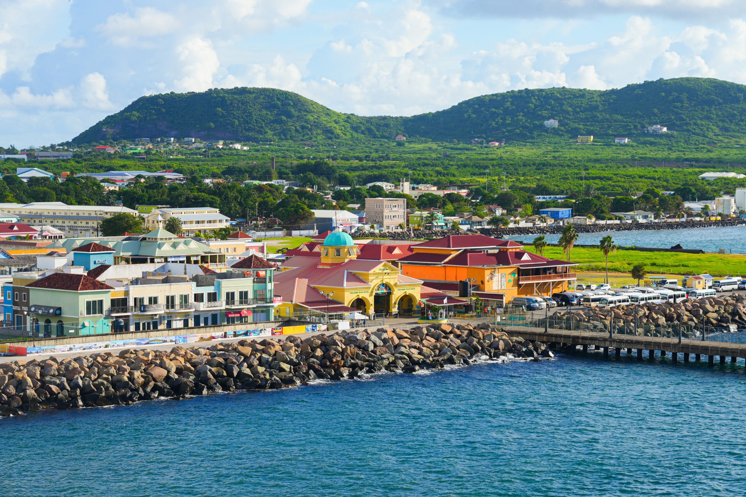 Basseterre,,St,Kitts,-,Oct,25,,2025,:,Aerial,View