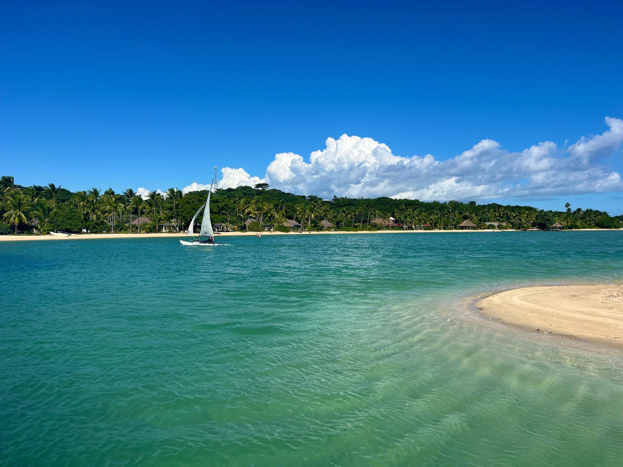 Beach,Scenery,In,Musket,Cove,-,Mamanuca,Islands,,Fiji.
