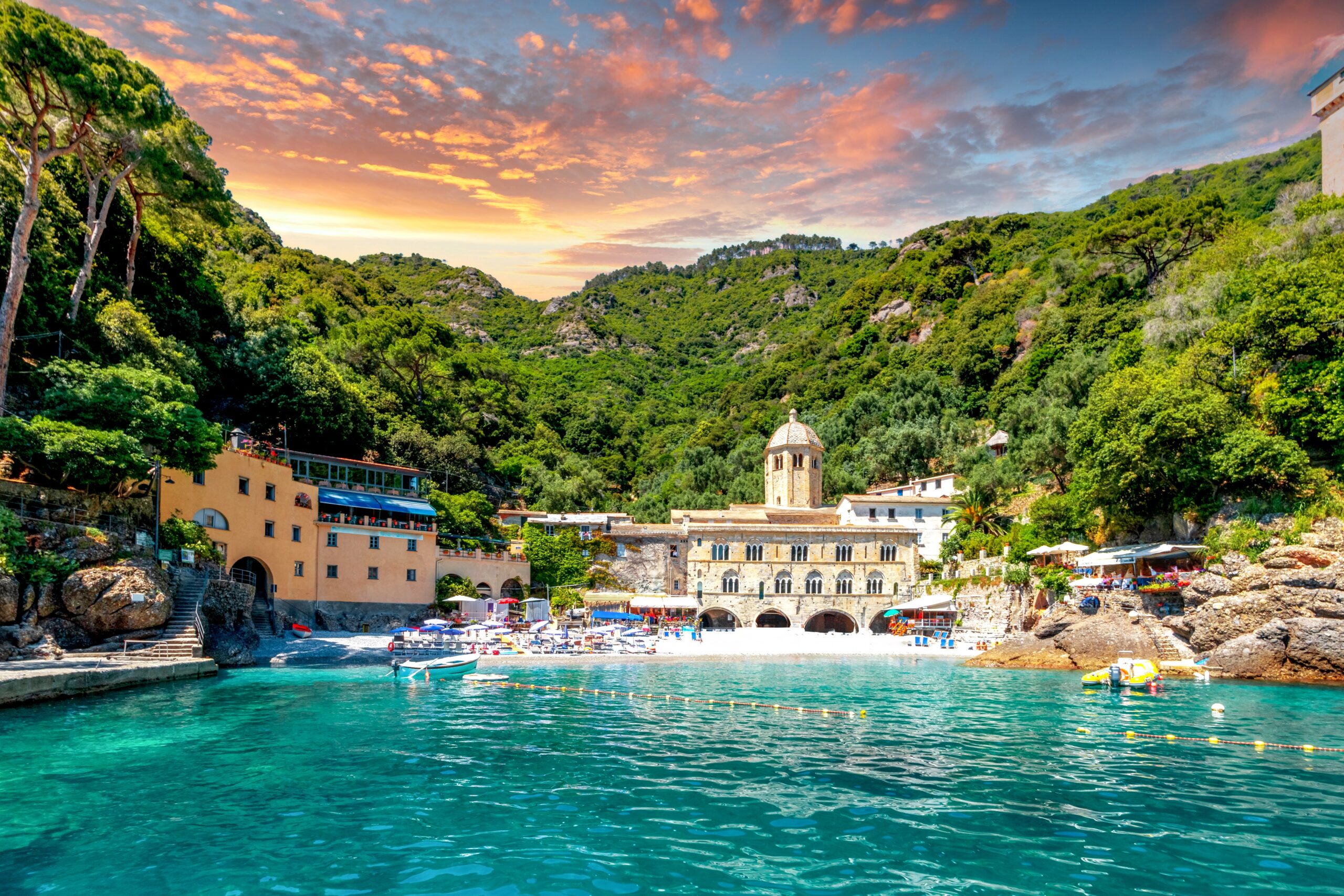 Abbey,Of,San,Fruttuoso,,Genua,,Germany