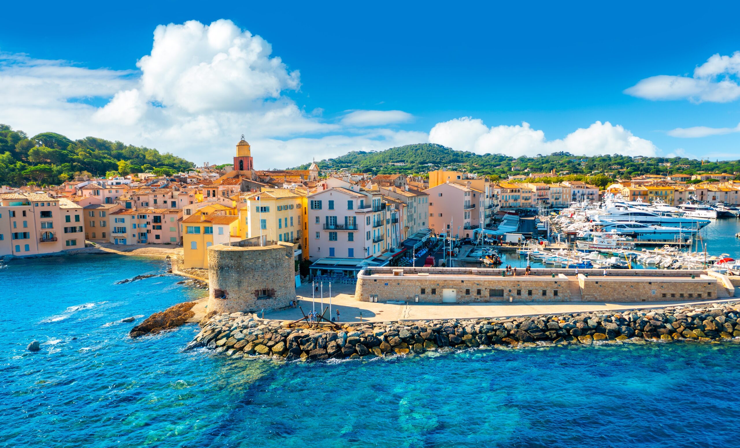 View,Of,The,City,Of,Saint-tropez,,Provence,,Cote,D’azur,,A