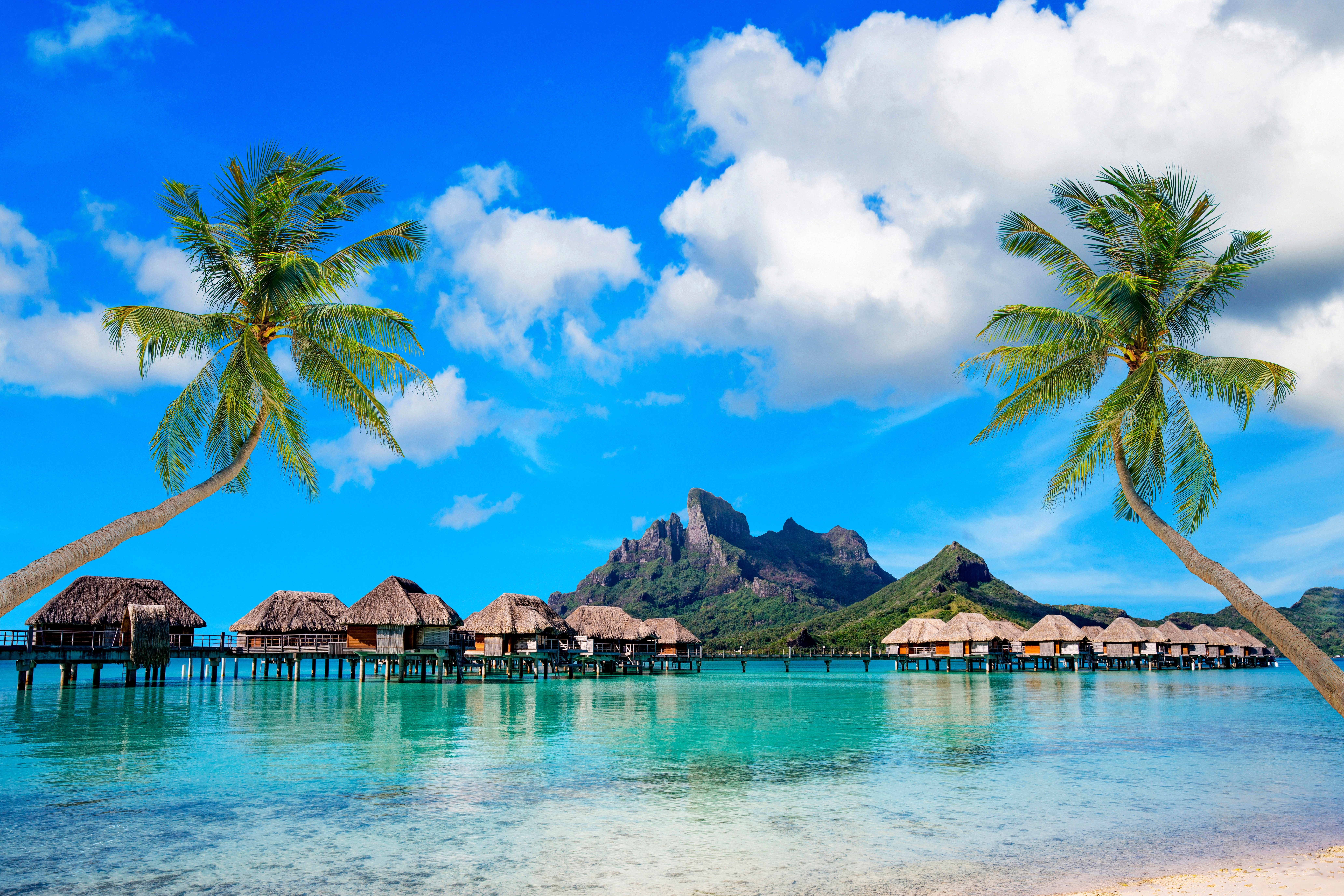 Bora,Bora,Is,An,Atoll,Belonging,To,The,Group,Of