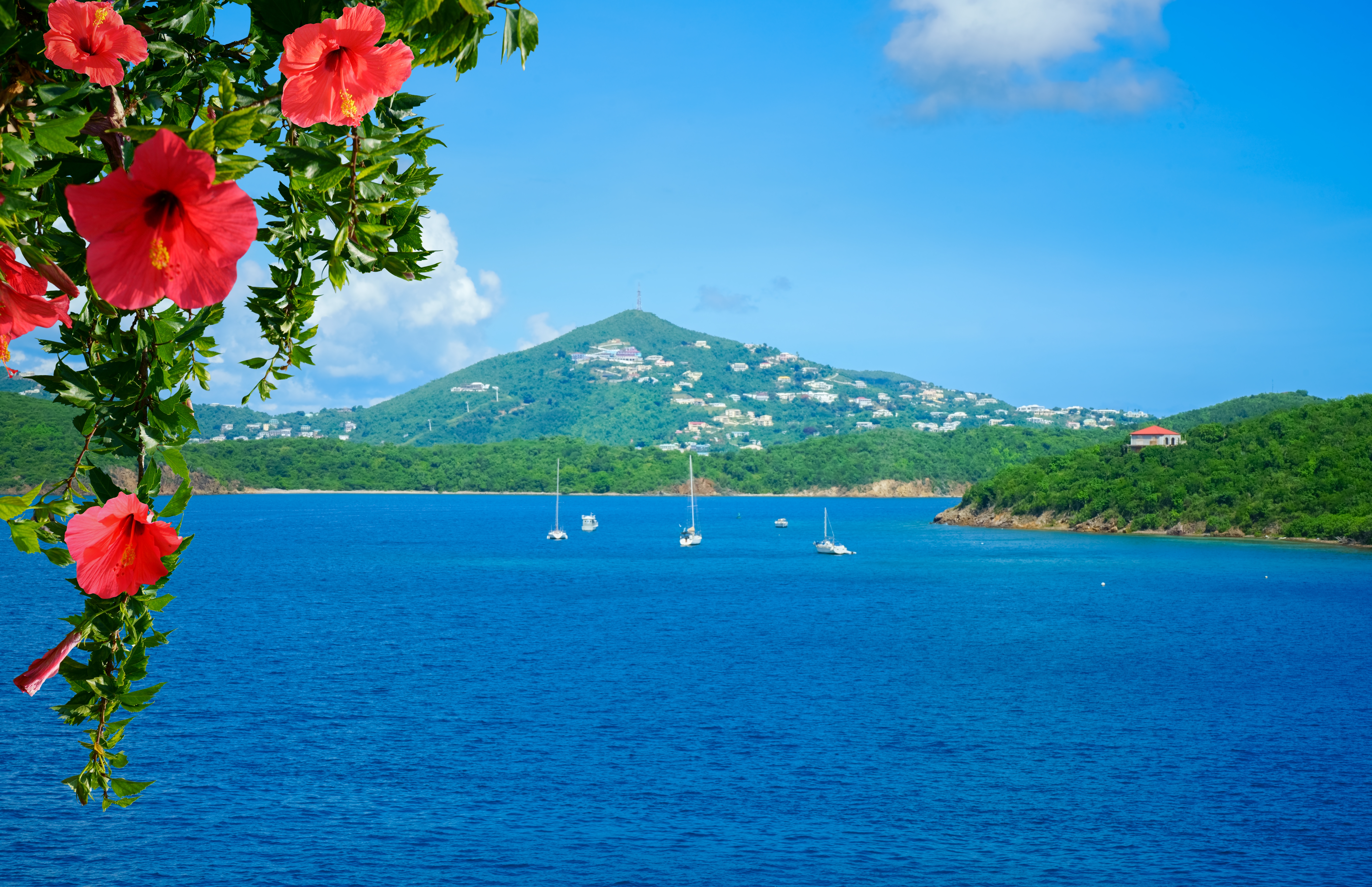 View,At,Beautiful,St.,Thomas,,Us,Virgin,Islands