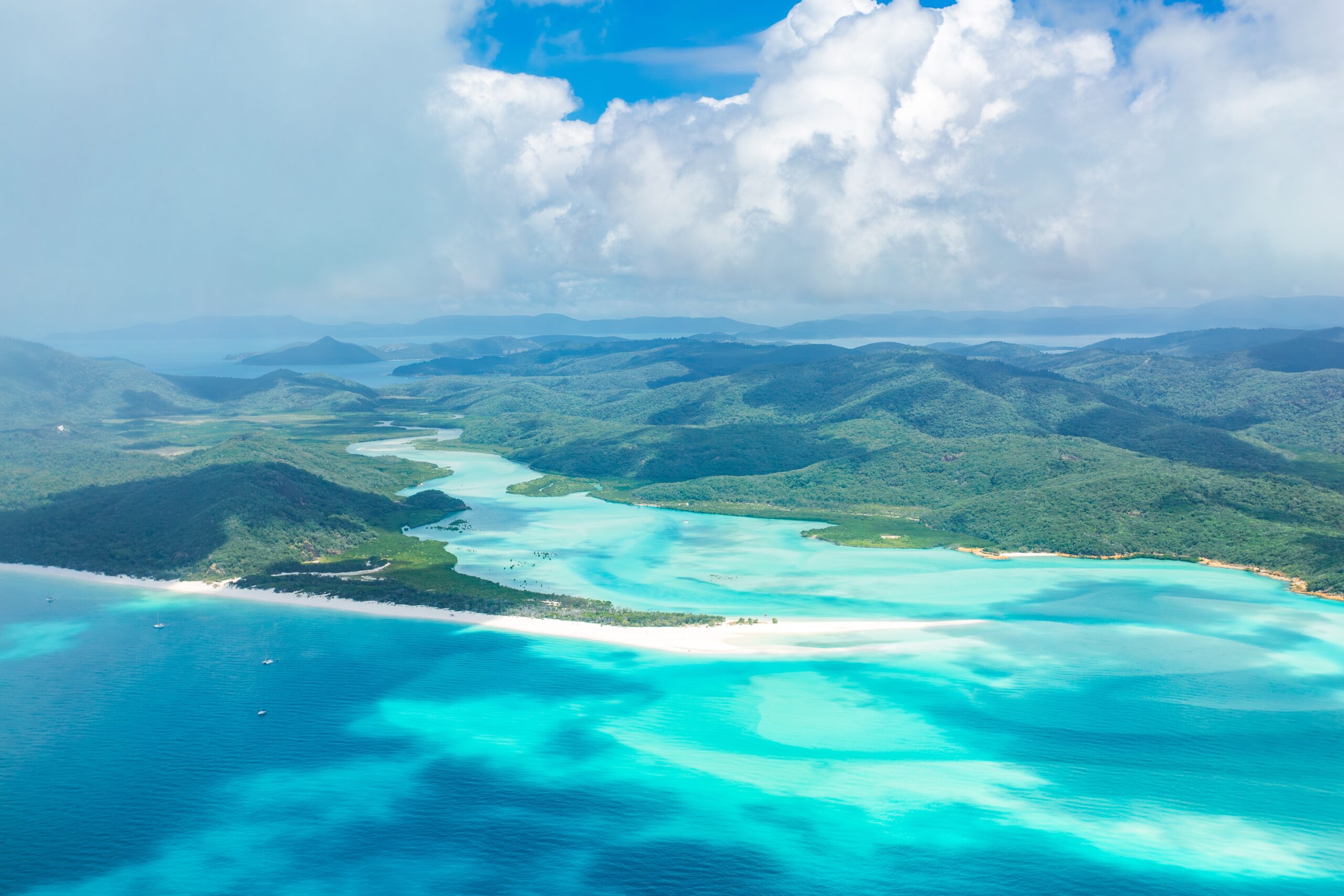 Whitehaven,Beach,And,Hill,Inlet.,Whitsundays,Queensland,Australia,,Airlie,Beach.